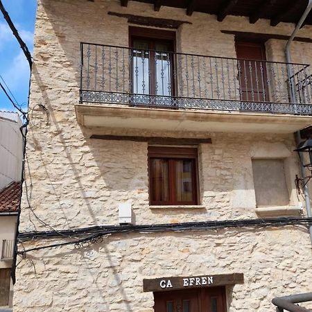 Ca Efren Guest House Castellfort Exterior foto